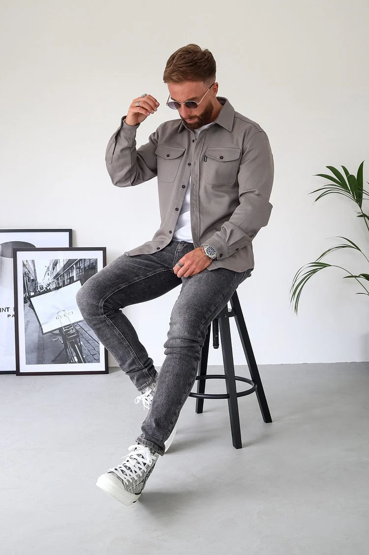 Markus™ Hemdjacke mit Knopfleiste | 50% RABATT - Image 31