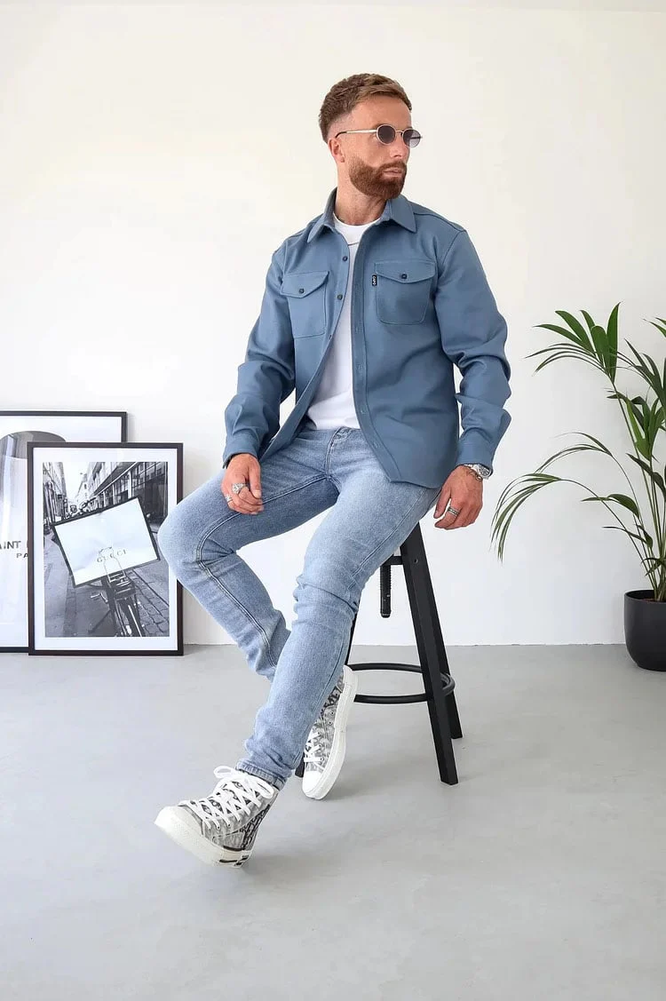 Markus™ Hemdjacke mit Knopfleiste | 50% RABATT - Image 32