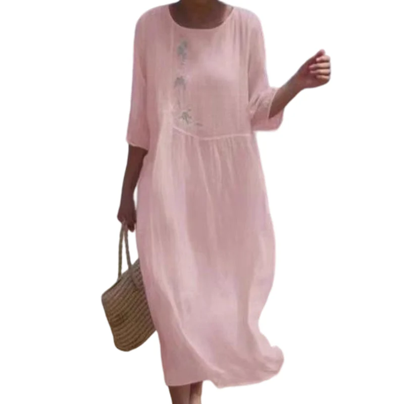 Maya – Legeres Midikleid mit zarter Stickerei - Image 10