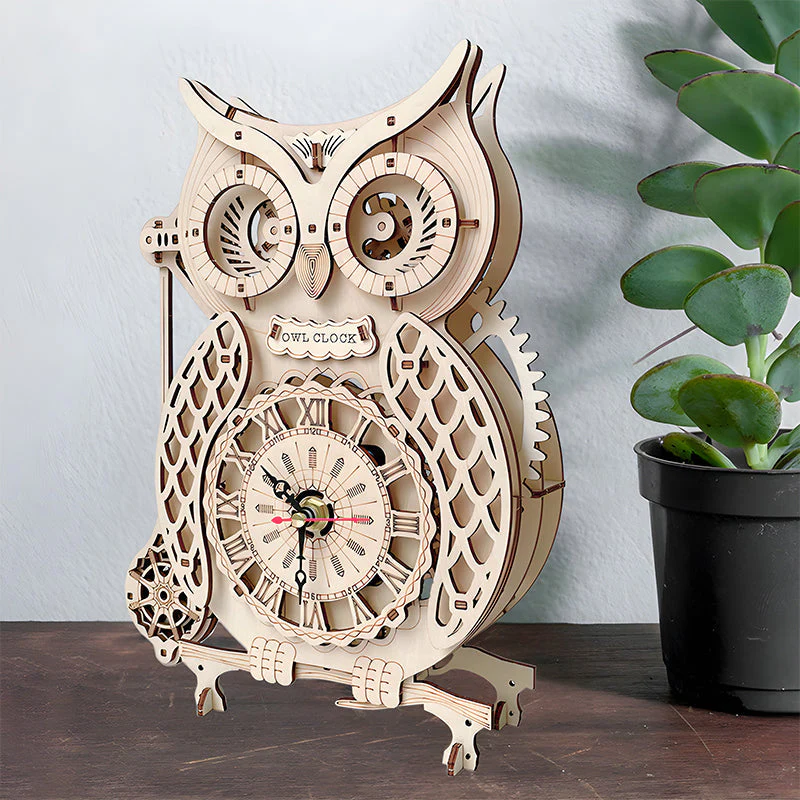EcoClock - Nachhaltige 3D-Holzuhr aus recycelbarem Birkensperrholz | 50% RABATT - Image 8