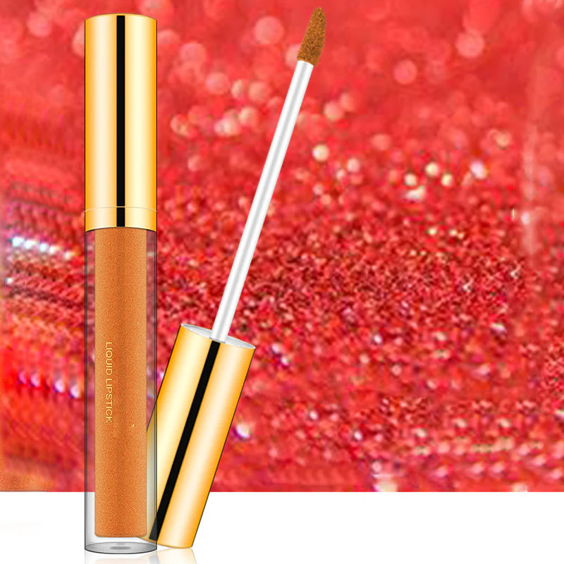 GlamLips - Metallischer flüssiger Diamant-Glitter-Lippenstift | 1+1 GRATIS - Image 6