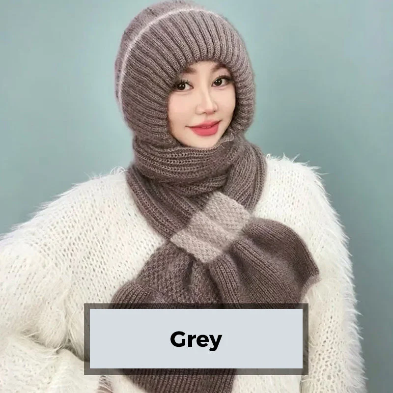 Mia – Damen-Wintermütze mit Schal und winddichtem Ohrenschutz | 1+1 GRATIS - Image 11