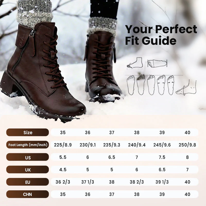 Mia – Warme Lederstiefel Komfort | 50% RABATT - Image 12