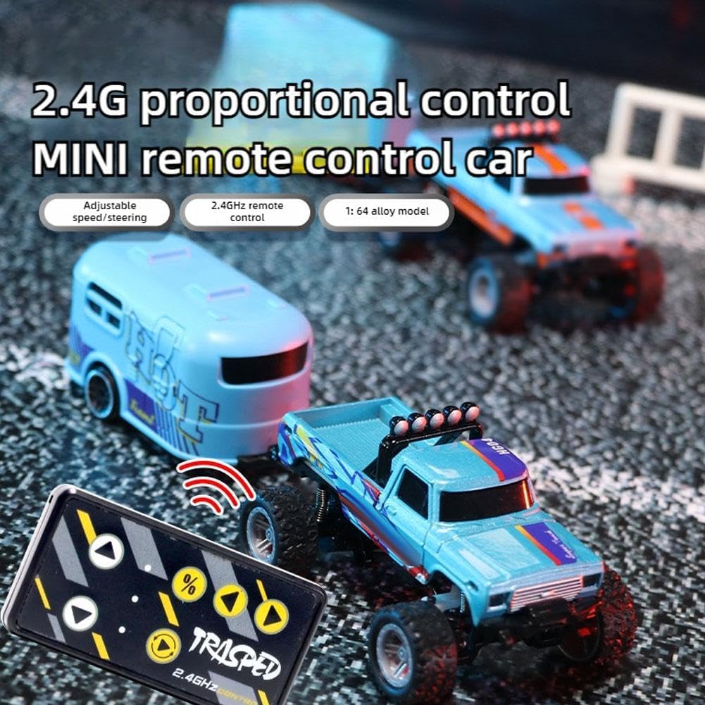 Mini RC Truck 1:64 - Präzise Steuerung & Robuste Bauweise, 6 Farben - Image 4
