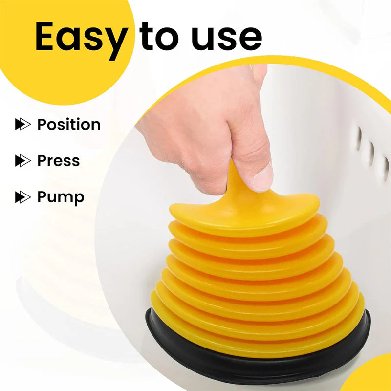 Mini Waschbecken Plunger - Starke Saugkraft & Ergonomisches Design - Image 5
