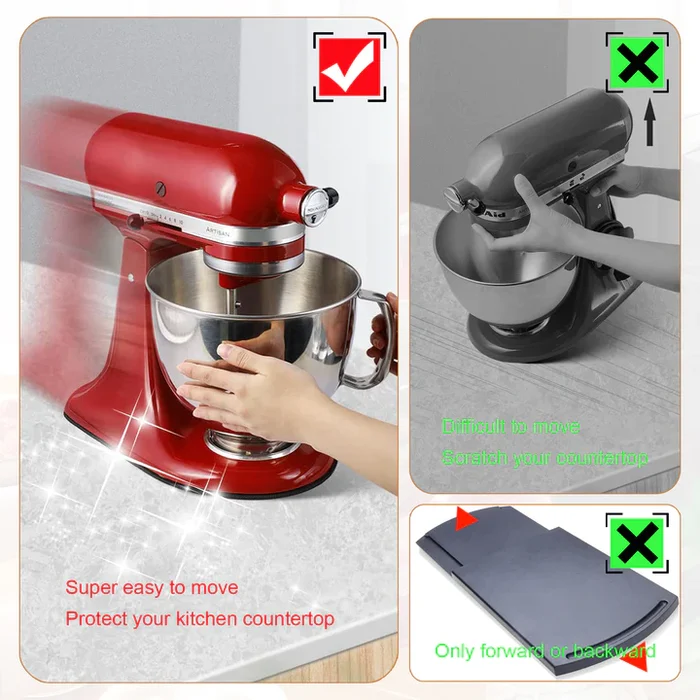 MixerMat - Bewegen Sie Ihren Mixer leicht und leise | 50% RABATT - Image 2