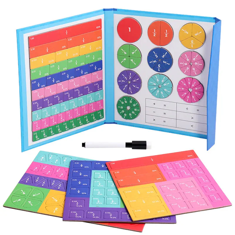 Montessori Fraktionsbuch - Spielerisch Brüche Lernen mit Magneten - Image 3