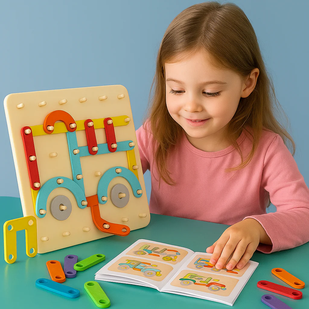 PuzzleBoard™ – Kreatives Montessori-Spiel für Kinder | 50% RABATT - Image 6