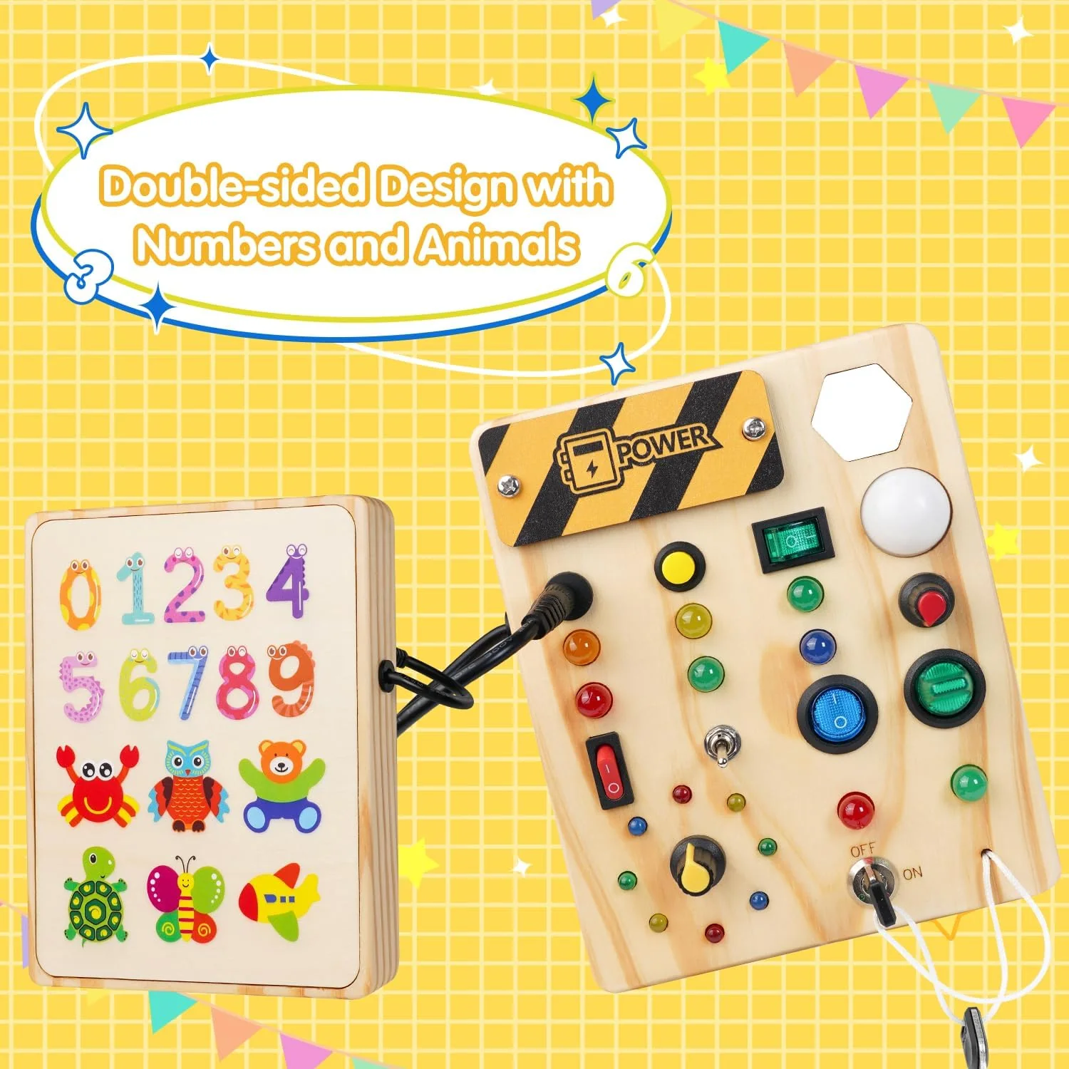 SmartSenses - Montessori-Peuter Prikbord | 50% RABATT - Image 2