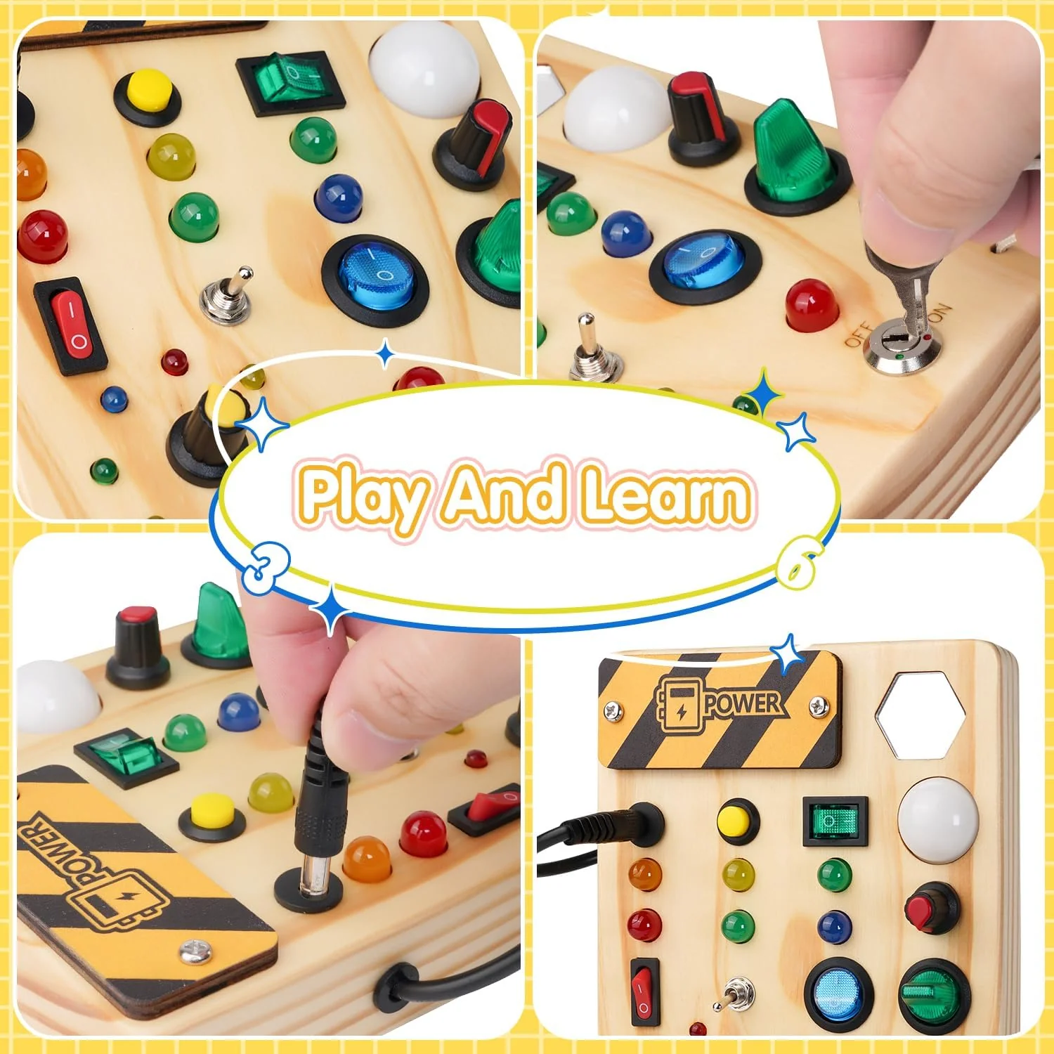 SmartSenses - Montessori-Peuter Prikbord | 50% RABATT - Image 4