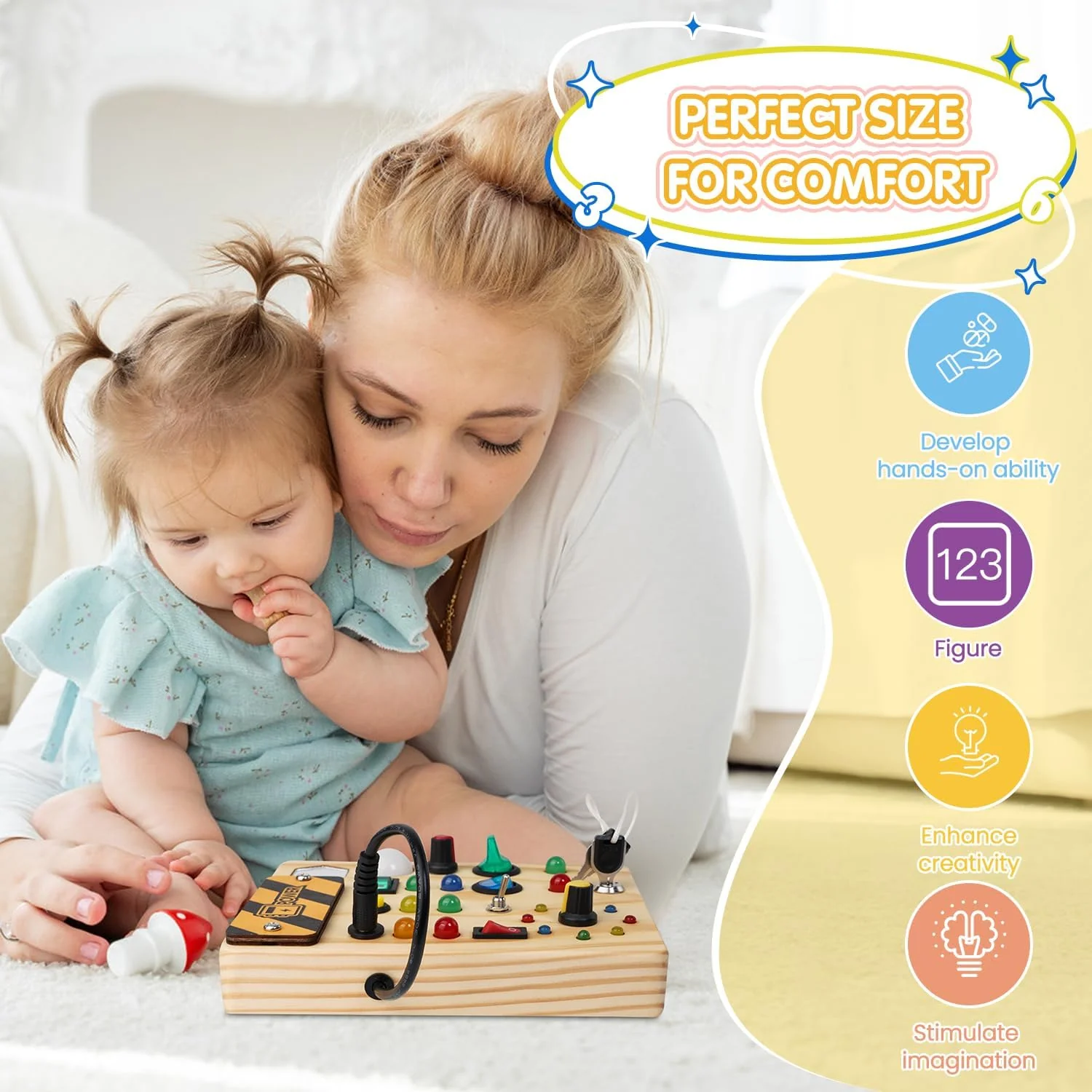 SmartSenses - Montessori-Peuter Prikbord | 50% RABATT - Image 5