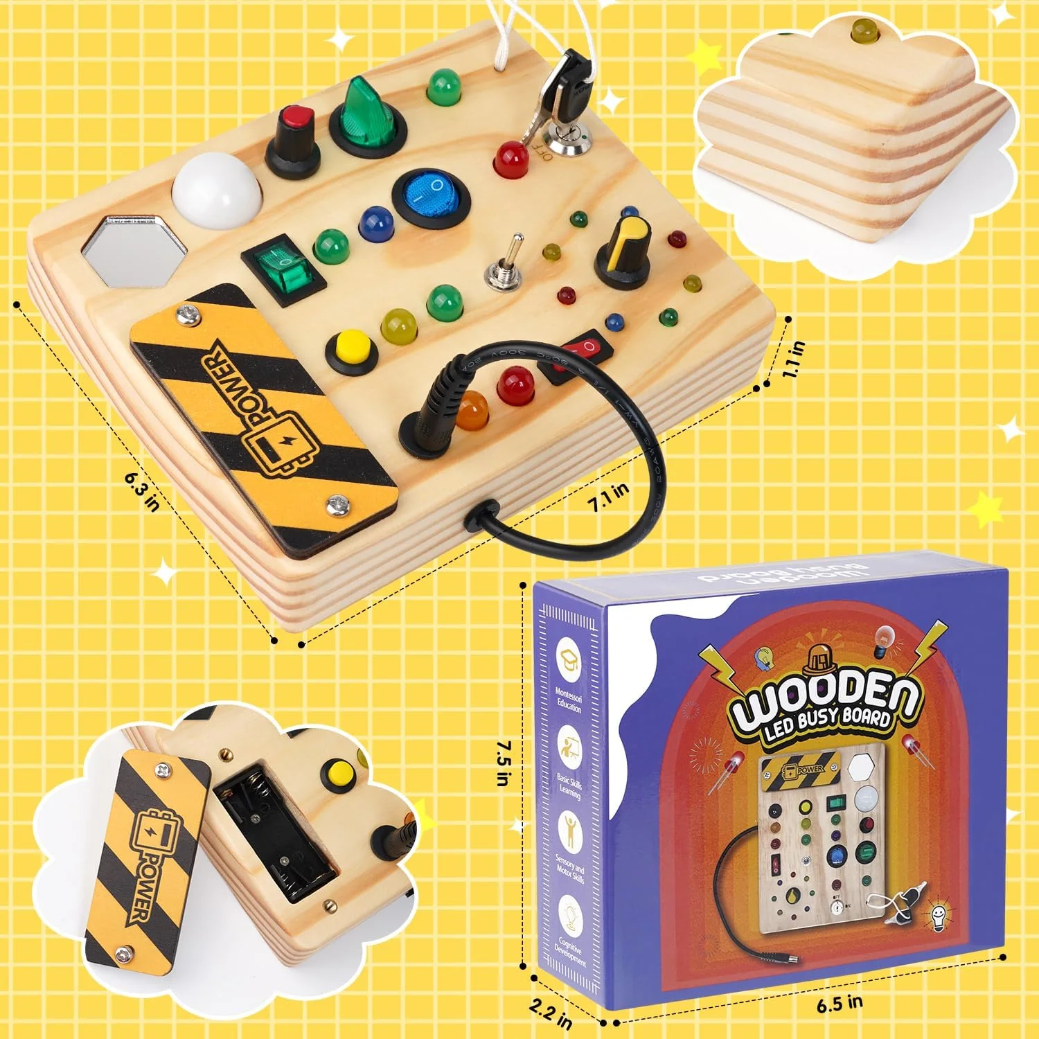 SmartSenses - Montessori-Peuter Prikbord | 50% RABATT - Image 6