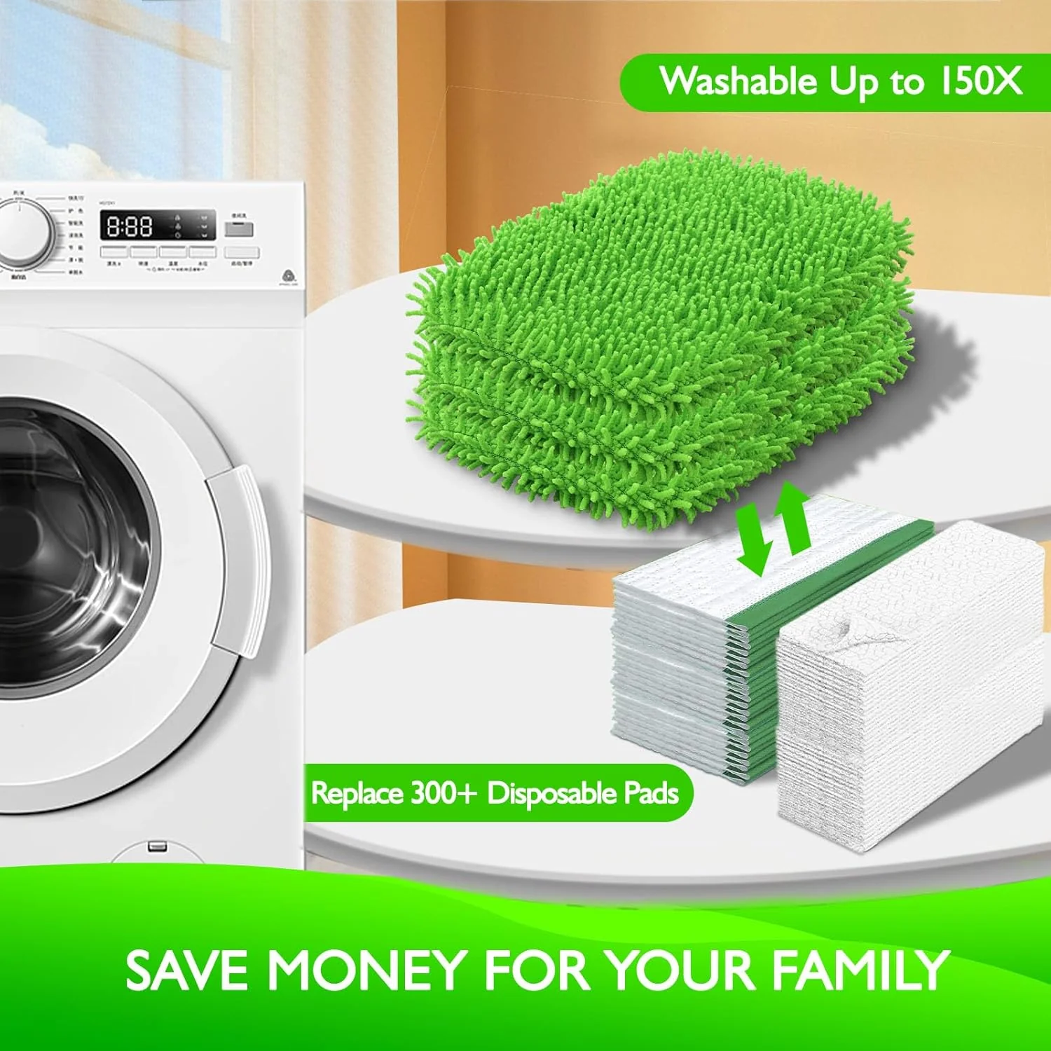 MopLux® Reusable Mop-Nachfüllpads | 50% RABATT - Image 2