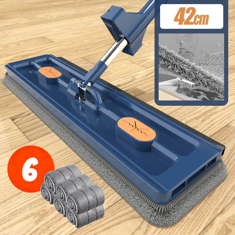 Mopp Weiß + 2 Mopp-Tücher — Schneller Reinigen, Keine Belastung - Image 15