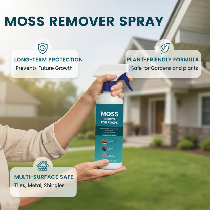 MossAway Pro – Stellen Sie den Glanz Ihres Dachs wieder her