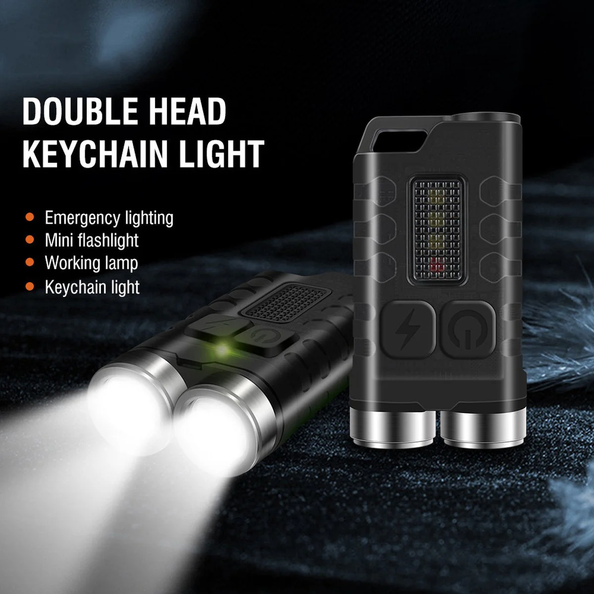 Multifunktions-Taschenlampe 900 Lumen - USB C - 12 Lichtmodi - Image 11