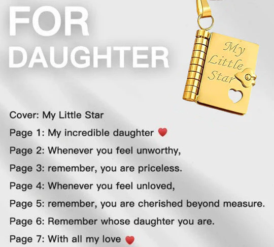 My Little Star – Bücher-Halskette für Mädchen | 1+1 GRATIS - Image 10