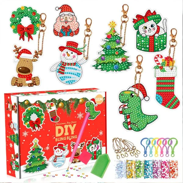 Neues Design Weihnachten Diamant Malerei Aufkleber Kit - Image 10