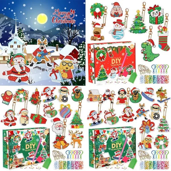 Neues Design Weihnachten Diamant Malerei Aufkleber Kit - Image 21