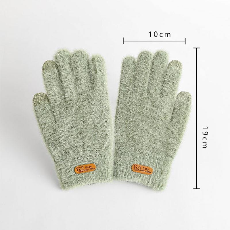 Neva – Damen Winter Touchscreen Handschuhe mit Kunstmink-Futter - Image 7