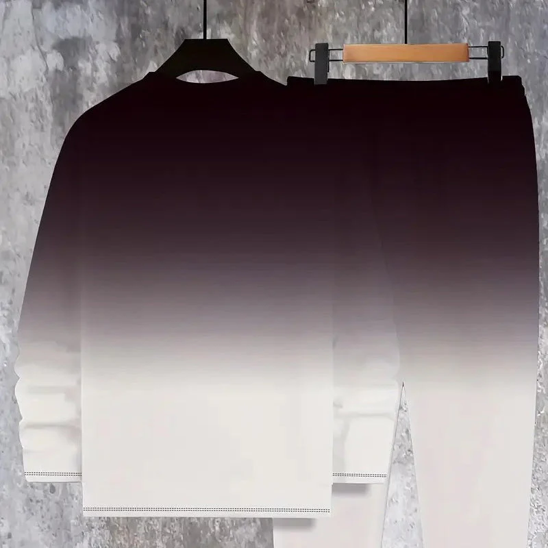 Nolan – Herren-Trainingsanzug mit Farbverlauf-Design und Komfort - Image 8