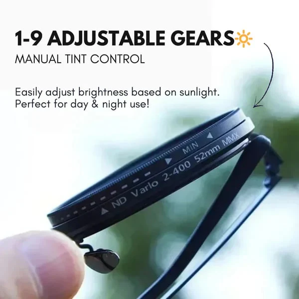 NolanVision – Adaptive polarisierte Sonnenbrille mit UV400-Schutz - Image 4