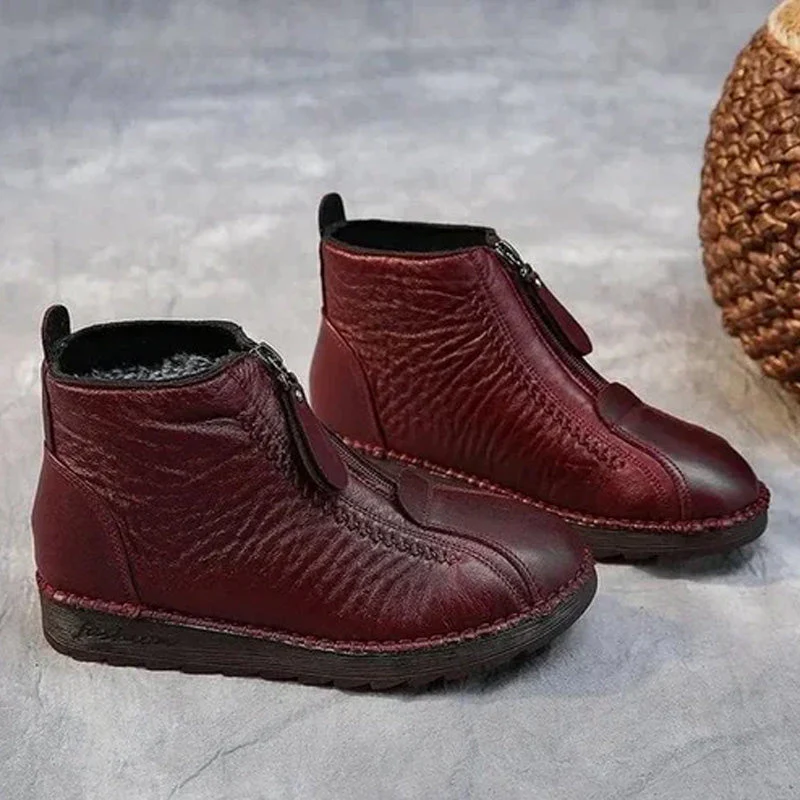 Nora – Winterstiefel mit warmer Isolierung und Reißverschlussverschluss - Image 7