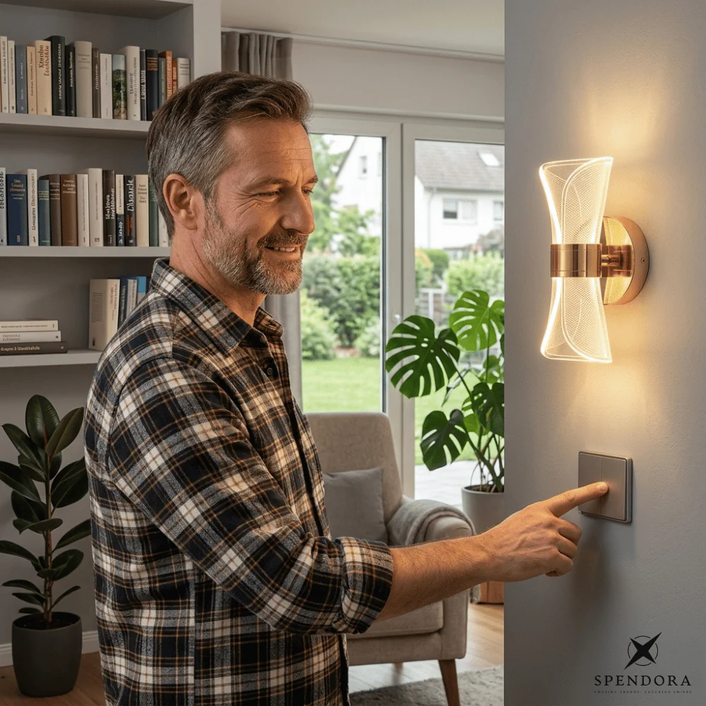 LumaAura — Design Wandleuchte LED | 50% RABATT
