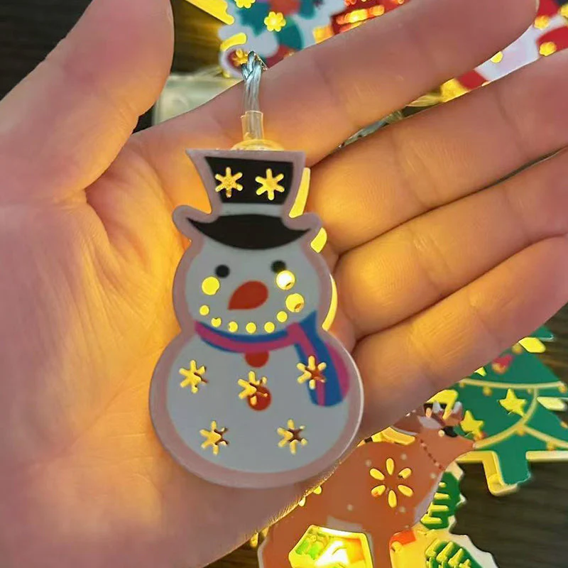 NordicGlow – Weihnachts LED-Eisen-Dekolichterkette - Image 15