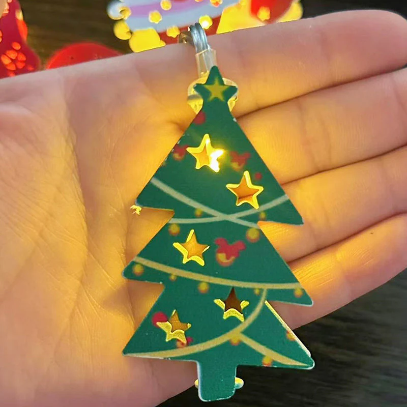 NordicGlow – Weihnachts LED-Eisen-Dekolichterkette - Image 16