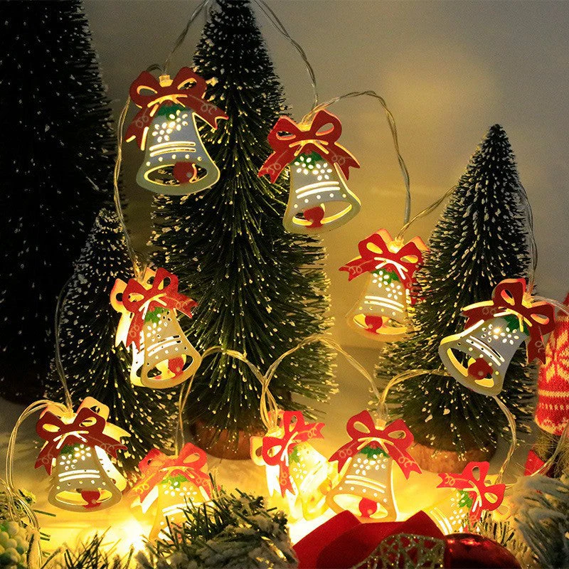 NordicGlow – Weihnachts LED-Eisen-Dekolichterkette - Image 2