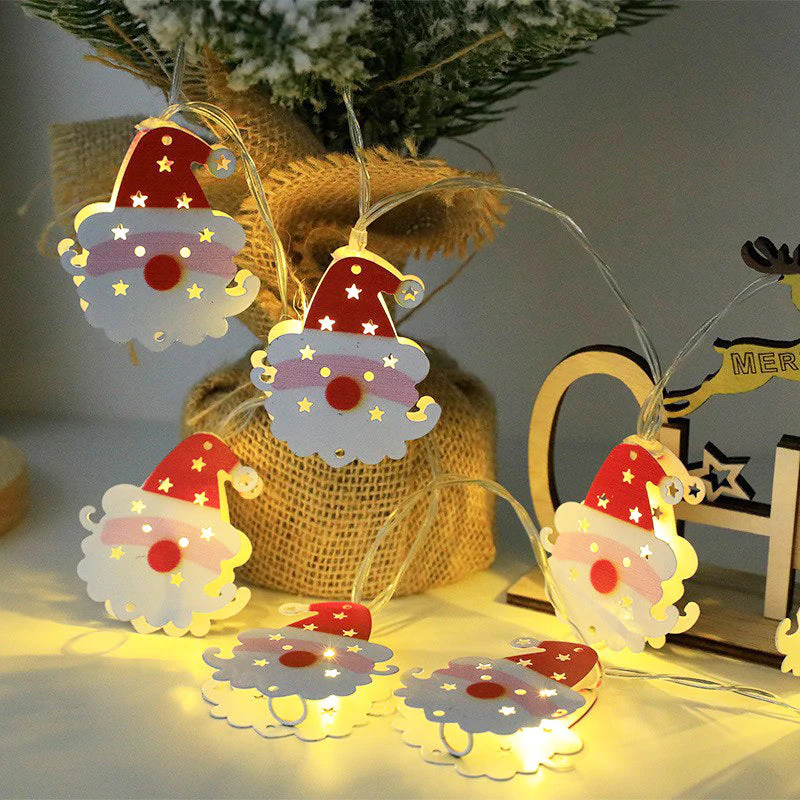 NordicGlow – Weihnachts LED-Eisen-Dekolichterkette - Image 6