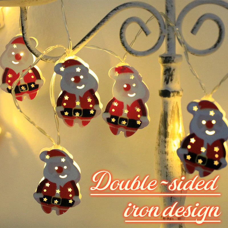 NordicGlow – Weihnachts LED-Eisen-Dekolichterkette - Image 9