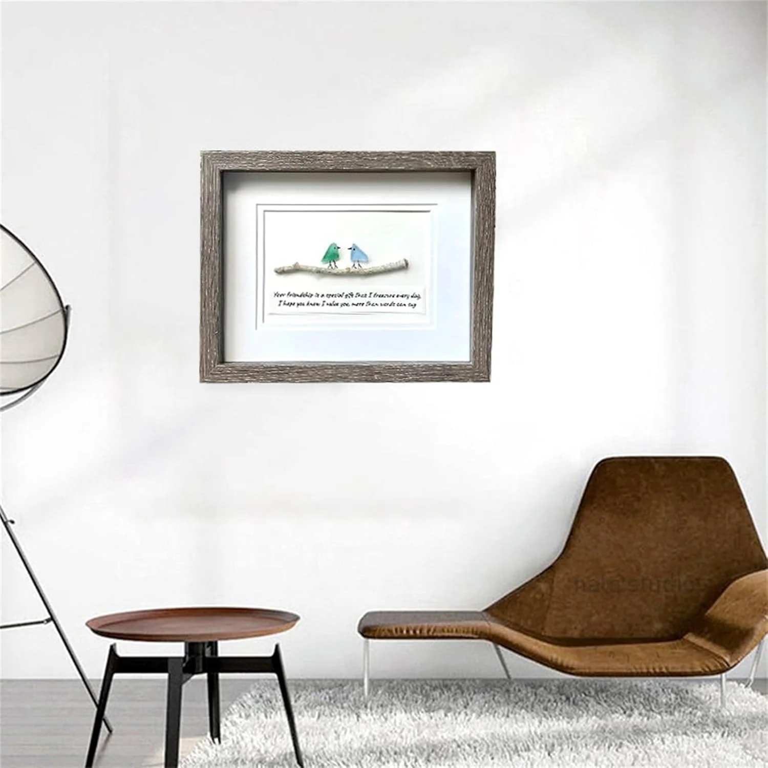 OceanSoul™ Bilderrahmen mit Meerglas-Vögeln | 50% Rabatt - Image 6