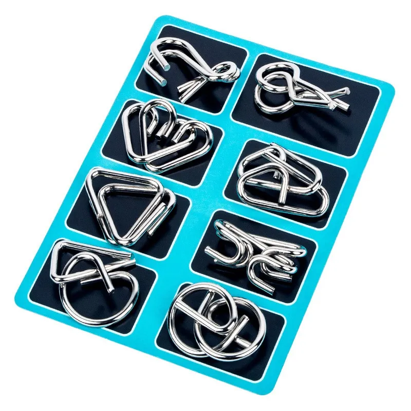 Ocerar™ 8 Stück Metallpuzzles - Image 4