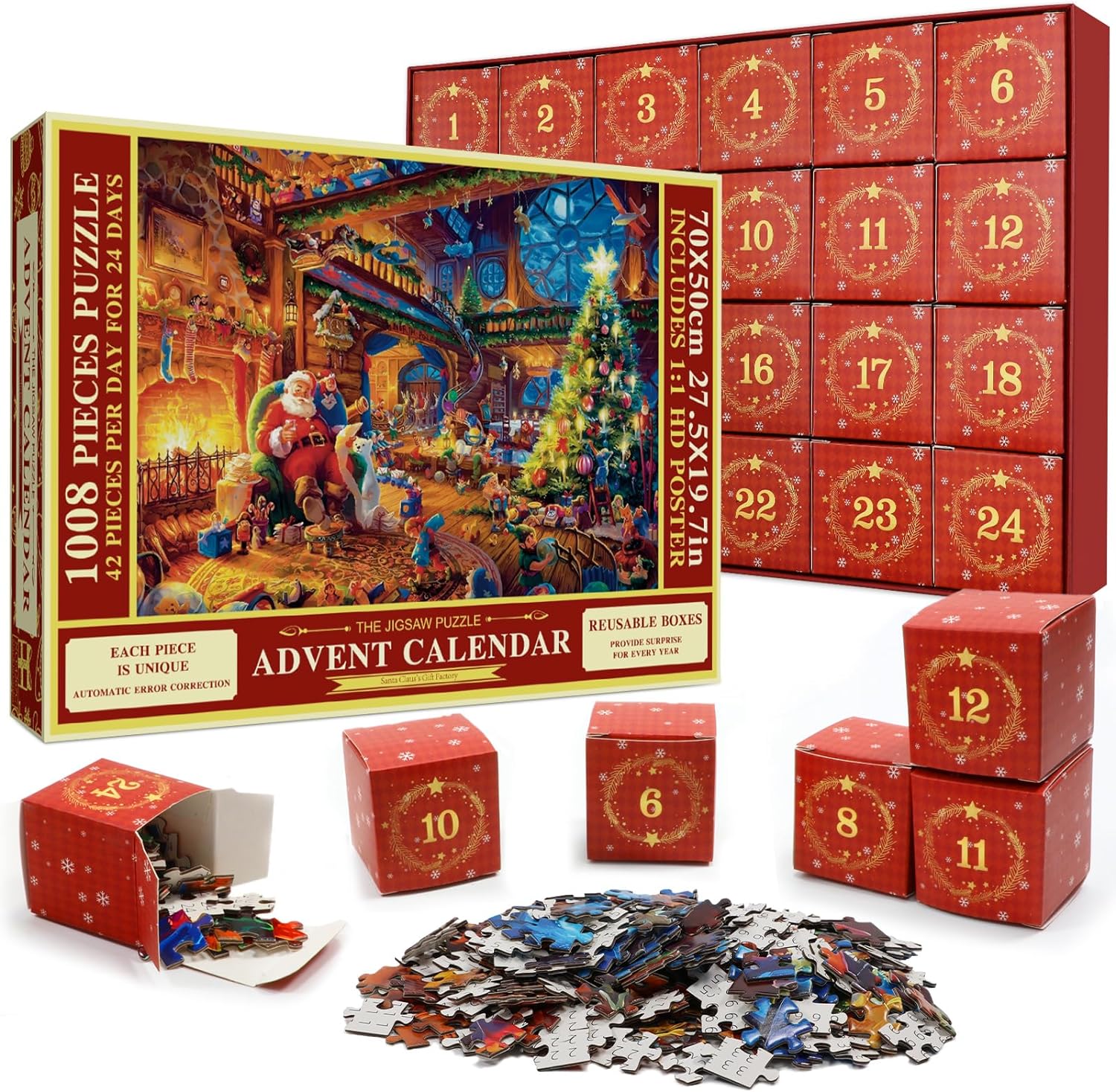PuzzleFest – Der coolste Adventskalender für tägliche Puzzlefreude | 50% RABATT - Image 2