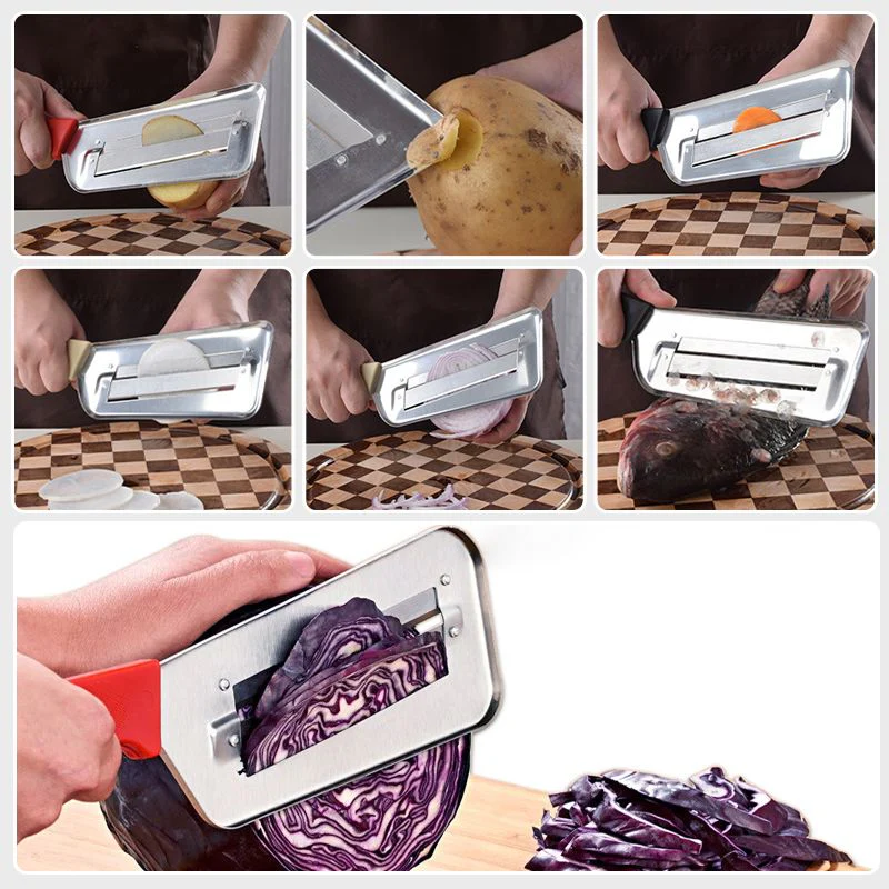 Ocerar™ Doppellagiges Scheibenmesser aus Edelstahl - Image 4