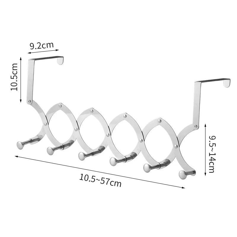Ocerar™ Hookit Versenkbarer Kleiderbügel aus Metall - Image 15