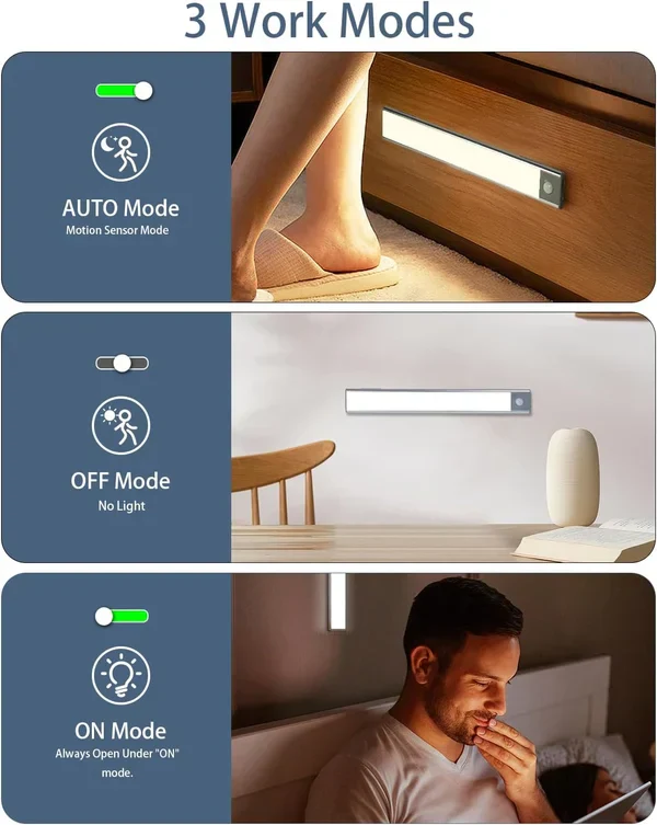 Ocerar™ Magnetische selbstklebende LED-Lichtleiste | 50% RABATT - Image 11