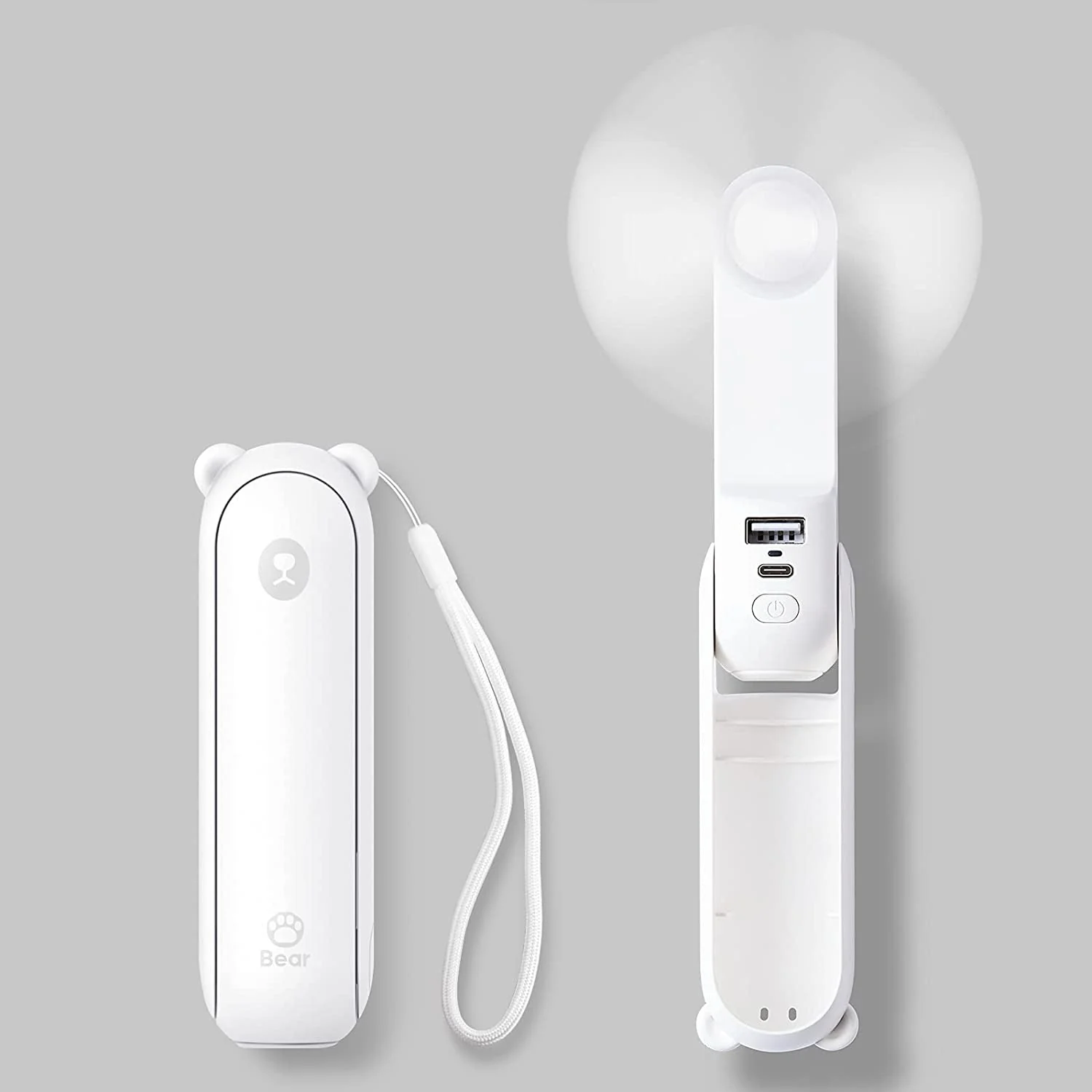 Ocerar | Tragbarer Mini-Ventilator + Powerbank + Taschenlampe + USB in 1 GADGET - Image 18