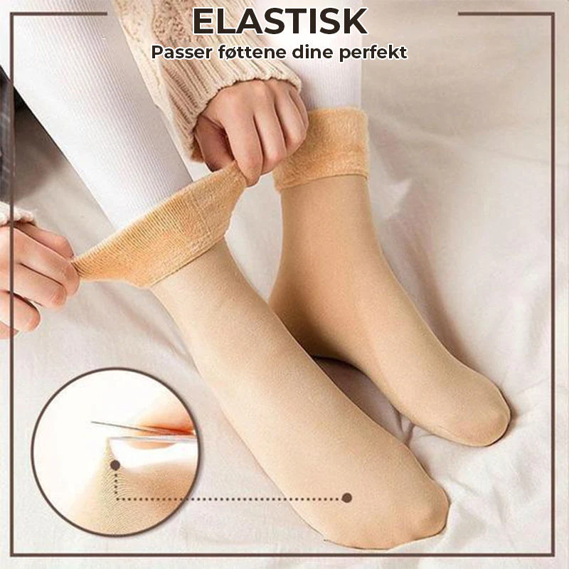 FlauschSox - Winterliche, samtweiche Schneesocken | 1+1 GRATIS - Image 4