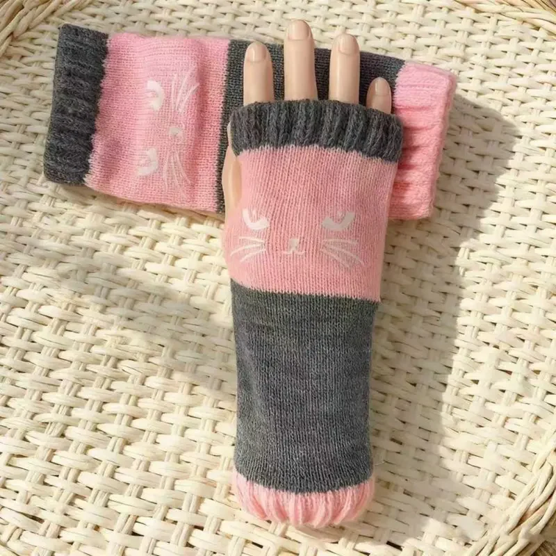 Olivia – Katzenstickerei Fingerhandschuhe | 1+1 GRATIS - Image 25
