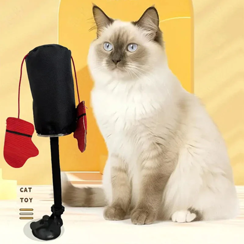 PawPlay – Interaktiver Boxsack für Katzen