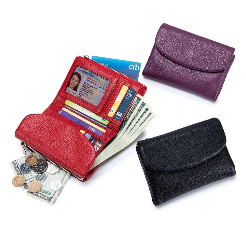 PebbleWallet – Elegante RFID-Lederbrieftasche | 50% RABATT - Image 25
