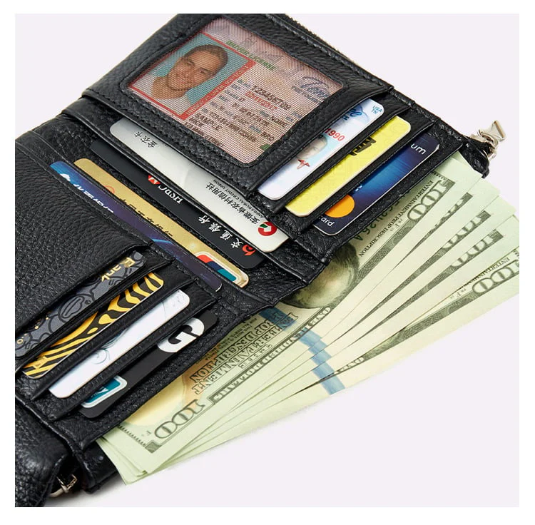PebbleWallet – Elegante RFID-Lederbrieftasche | 50% RABATT - Image 26