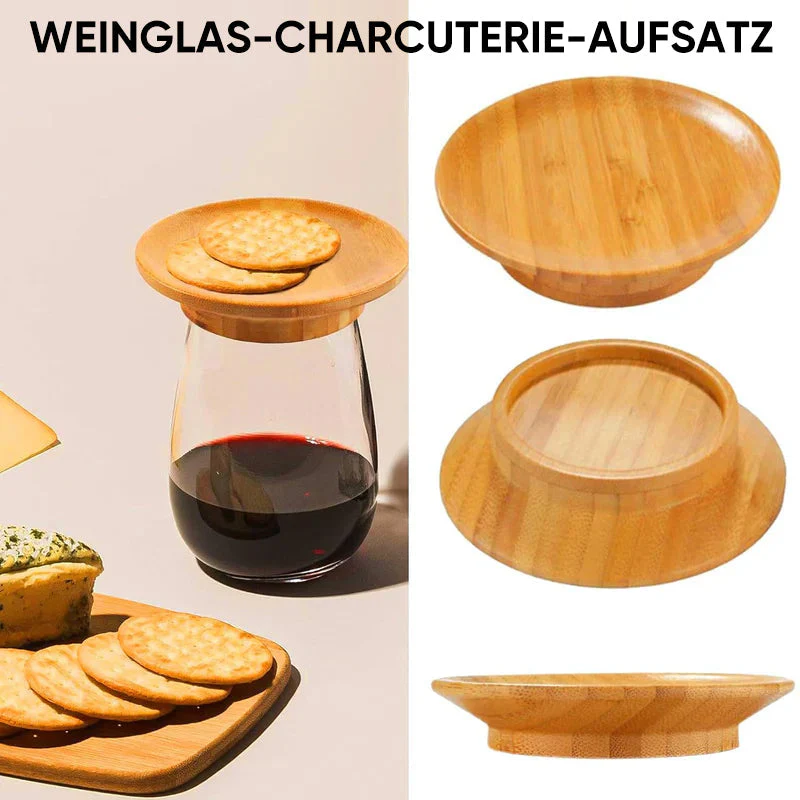 Perfekter Genuss - Weinglas-Charcuterie-Topper | 2+2 GRATIS - Image 2