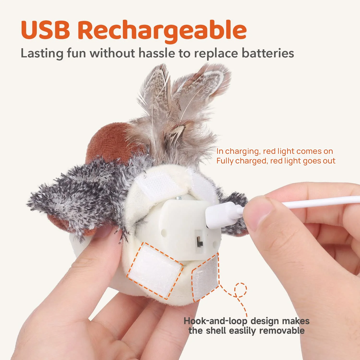 Plüsch Pal – Dein lebensechter, flatternder Spatz zum Kuscheln & Spielen! | 50% RABATT - Image 5