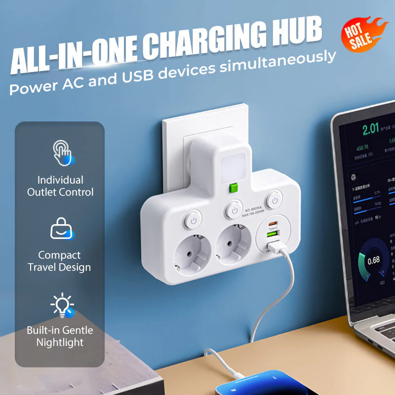 PowerHub Pro — Meistere Deine Energie mühelos