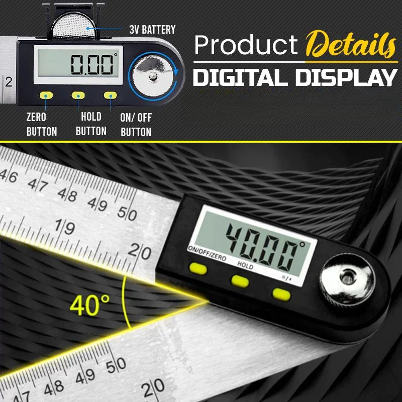 PrecisionPro Digitaler Winkelmesser – Kein Fehler, volle Kontrolle - Image 3