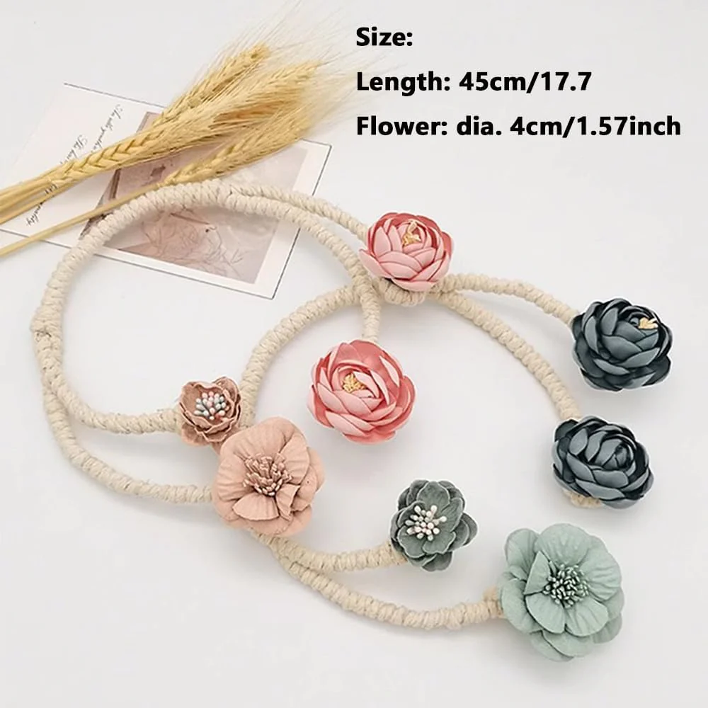 Primst 2er Pack flexible Blumenvorhang Raffhalter - Image 8